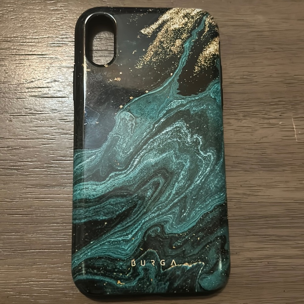 Burga green iPhone XR case